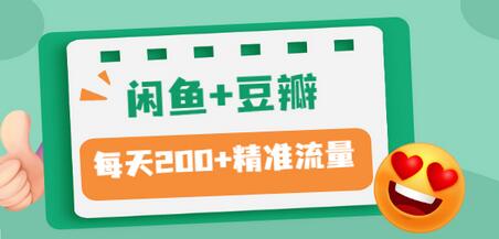 【副业项目3442期】闲鱼和豆瓣精准引流全系列课程，每天引流200+精准粉（闲鱼引流推广怎么做）-智创资源网