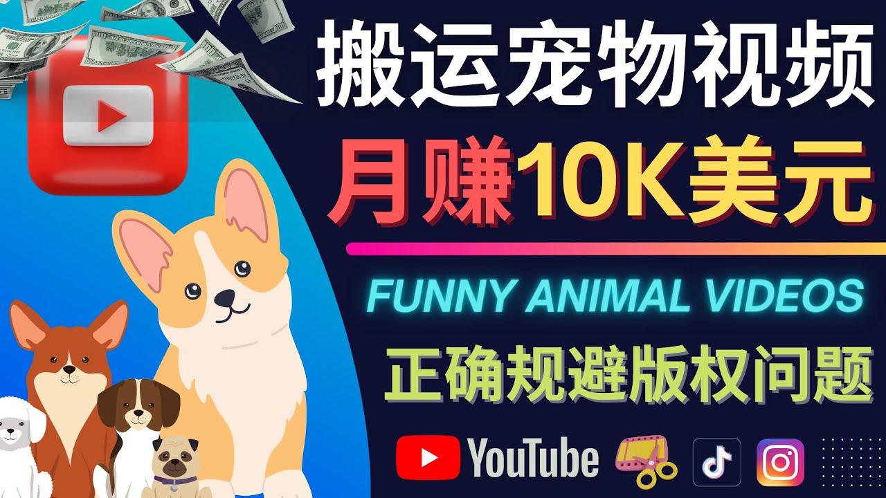 【副业项目4509期】搬运TIKTOK视频到YouTube，并进行二次创作，月赚1万美元以上-智创资源网