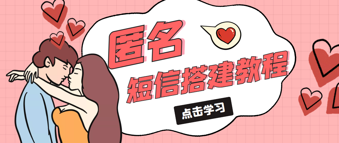 【副业项目5399期】冷门月入过万的匿名短信项目搭建教程【网站源码+网站搭建视频教程】-智创资源网