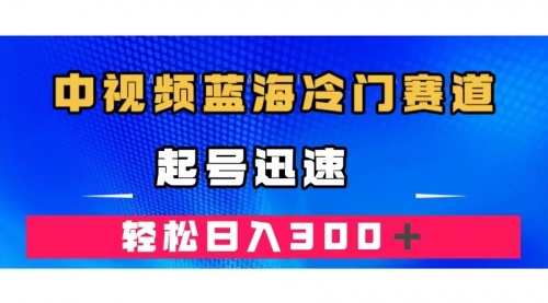 【副业项目7672期】中视频蓝海冷门赛道，韩国视频奇闻解说，起号迅速，日入300＋-智创资源网