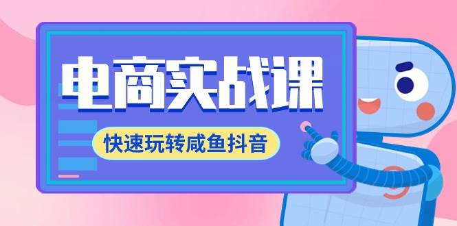 电商实战课，快速玩转咸鱼抖音，全体系全流程精细化咸鱼电商运营-71节课-智创资源网