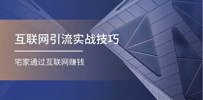 互联网引流实操技巧(适合微商，吸引宝妈)，宅家通过互联网赚钱（17节）-智创资源网