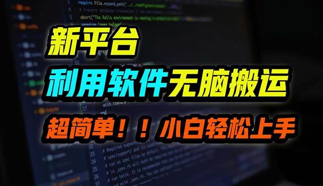 B站平台用软件无脑搬运，月赚10000+，小白也能轻松上手-智创资源网